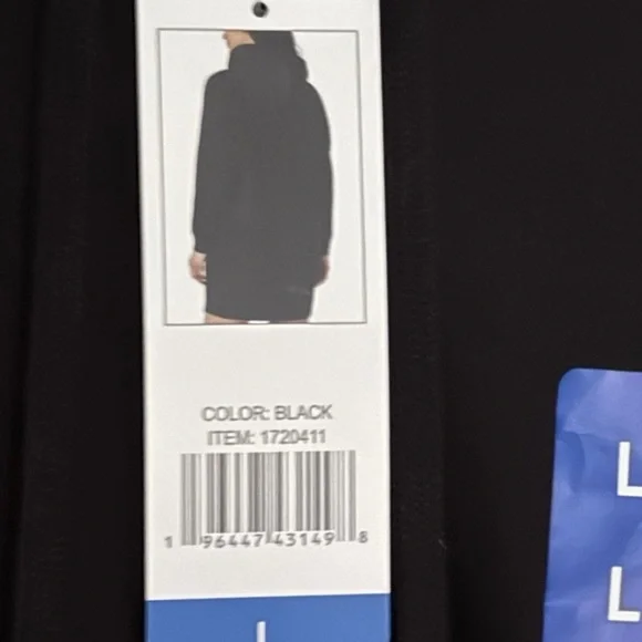 NWT FILA black hoodie L - Picture 3 of 10